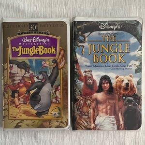 VHS The Jungle Book 30th Anniversary Limited Edition & The Jungle Book